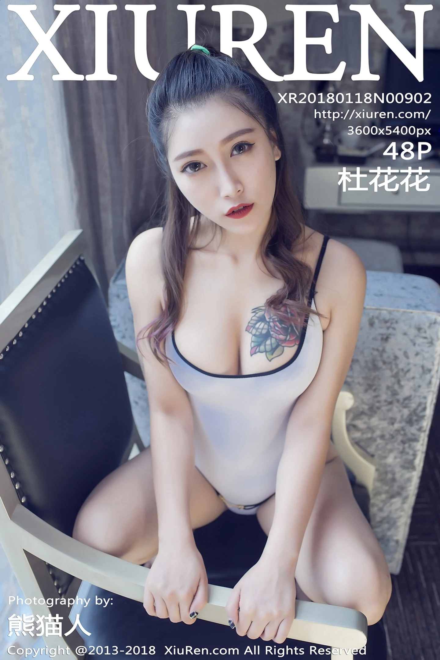 [XiuRen秀人网]No.902_嫩模杜花花开胸比基尼+日系连体泳衣秀完美身材爆乳诱惑写真48P-秀人网 - XiuRen.Space